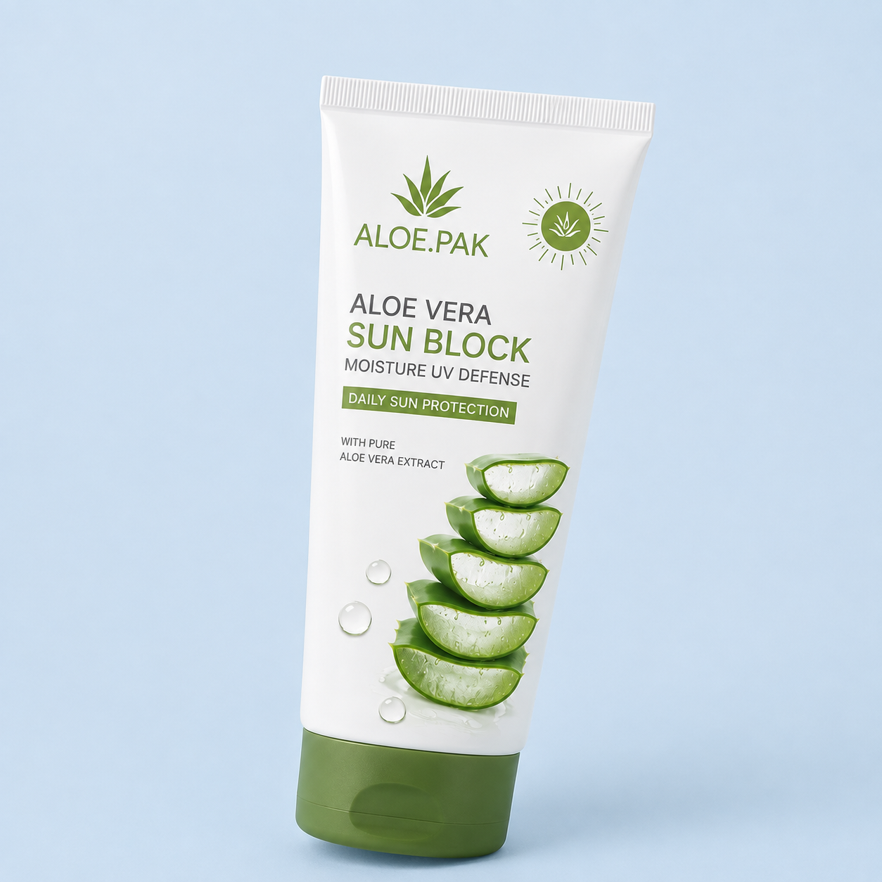 Aloe vera sun block